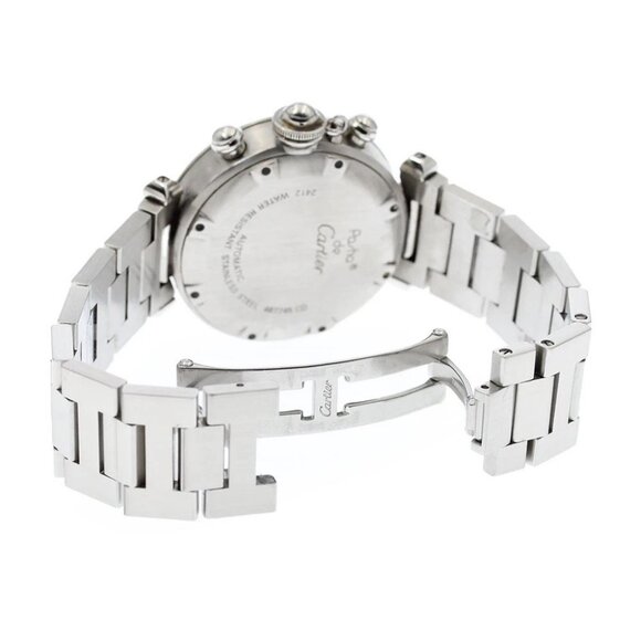 CARTIER Pasha C W31048M7 Chronograph Automatic Boy's Watch - Picture 3 of 11